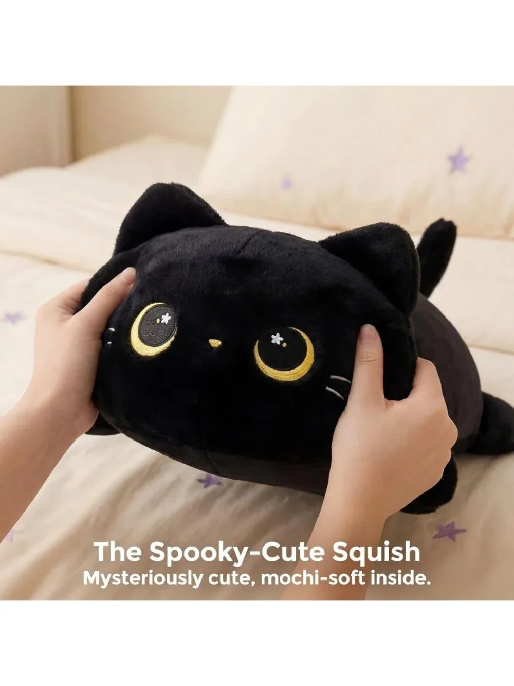 Black Cat Plush Pillow 13